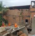 Casa desaba e soterra adolescente de 15 anos em Belo Horizonte (MG)  Foto: Divulgação/Corpo de Bombeiros