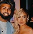 Foto publicada por Rafaella Santos mostra o momento em que beija Gabigol durante a viagem no Japão –  Foto: Reprodução / Instagram / Jogada10