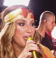 Claudia Leitte toma atitude drástica em show após ser denunciada por racismo religioso.  Foto: Brazil News / Purepeople