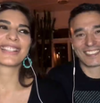 Os jornalistas Andréia Sadi e André Rizek Foto: Reprodução de 'Altas Horas' (2020) / Globo  Foto: 