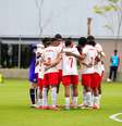 Jogadores do time sub-20 do Red Bull Bragantino.   Foto: Fernando Roberto/Red Bull Bragantino / Esporte News Mundo