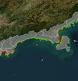 Turistas e moradores do litoral de SP relatam casos de virose após ano novo  Foto: Reprodução/Cetesb