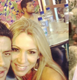 De compadre a marido: Hulk e Iran Ângelo foram padrinhos do primeiro casamento luxuoso de Camila; relembre detalhes.  Foto: Reprodução, Instagram/Site Diário Esportivo / Purepeople