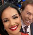 Márcia Dantas e Silvio Santos  Foto: Reprodução | @marciadantastv