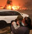 Incêndio florestal em Los Angeles, Califórnia, nos EUA	  Foto: REUTERS/David Swanson