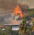 Famosos tiveram que deixar suas casas após incêndios atingirem Los Angeles   Foto: Reprodução/X