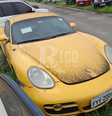 Porsche Cayman amarelo está disponível a partir de R$ 57.300  Foto: Divulgação/Rico Leilões