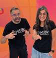 Tati Martins e Marcelo Carlos comandam o WebTVBrasileira e vão participar da cobertura de BBB25 do Terra  Foto: Terra