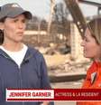 Jennifer Garner diz que perdeu amiga em incêndios em Los Angeles.  Foto: MSNBC/Reprodução