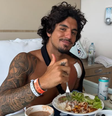 Gabriel Medina sofre acidente durante treino, é operado e perde temporada da WSL  Foto: Reprodução/Instagram/@gabrielmedina