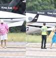 Belo é flagrado com novo affair; suposto casal foi fotografado saindo de jatinho, e rumores do namoro surgiram em dezembro  Foto: Reprodução/Agnews / Contigo