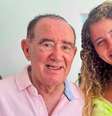Debby Lagranha publicou algumas imagens ao lado de Renato Aragão, em comemoração ao seu aniversário de 90 anos.  Foto: Reprodução, Instagram @debbylagranha / Purepeople