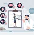Exames periódicos no check-up médico ajudam a monitorar a saúde e identificar riscos silenciosos  Foto: VectorMine | Shutterstock / Portal EdiCase