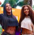 Gracyanne Barbosa ao lado da irmã e dupla no BBB25, Giovanna Jacobina  Foto: Reprodução/ Instagram/ @graoficial