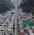 Trânsito na cidade de São Paulo  Foto: Getty Images/Levi Bianco
