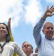 Líder da oposição, María Corina Machado, vive na clandestinidade desde as eleições de julho passado e Edmundo González, candidato de oposição à Presidência, pediu asilo político à Espanha  Foto: Getty Images / BBC News Brasil