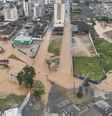 Vista aérea de Balneário Camboriú  Foto: Guarda Municipal de BC