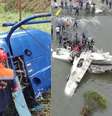 Acidentes envolvendo aviões de pequeno porte em Caieiras e Ubatuba (SP)  Foto: Defesa Civil/Francisco Trevisan