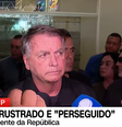 Bolsonaro no aeroporto de Brasília   Foto: CNN Brasil 
