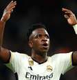 Vinicius Júnior desperta o interesse do futebol da Arábia Saudita.  Foto: @realmadrid via Facebook / Estadão