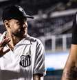 Visita de Neymar à Vila Belmiro, em 2023  Foto: Reprodução/Santos FC/Raul Baretta