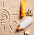 Veja como passar protetor solar da forma correta  Foto: Shutterstock / Alto Astral