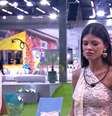 Diogo Almeida e Vitória Strada brincam de improvisar uma cena no 'BBB25': aposta arriscada à carreira  Foto: Reprodução
