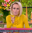 Ana Maria Braga alerta para perigos de fruta que viralizou nas redes sociais  Foto: Reprodução/TV Globo