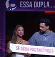 Líder da semana, a dupla de amigos Aline e Vinícius movimenta o jogo na casa do reality show  Foto: Reprodução/X
