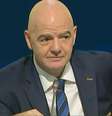  Foto: Reprodução - Legenda: Gianni Infantino, presidente da Fifa / Jogada10