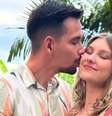 Marido de Isabel Veloso relata experiência na sala de parto; Arthur, primeiro filho do casal, nasceu no dia 29 de dezembro  Foto: Reprodução/Instagram / Contigo