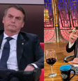 Danilo Gentili detona família Bolsonaro: "Puxa saco de americano"  Foto: Reprodução/ Globonews e Instagram / Contigo