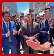 Prefeito de SP, Nunes aparece cantando com GCMs: ‘Gás de pimenta na cara dos vagabundos’  Foto: Reprodução