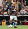 -  Foto: Lucas Merçon/Fluminense - Legenda: Felipe Melo em ação com a camisa do Fluminense, onde se tornou ídolo / Jogada10