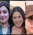 Uma foto combinada mostra as reféns israelenses Karina Ariev, Naama Levy, Liri Albag e Daniela Gilboa  Foto: Bring Them Home Now/Folheto via REUTERS. 