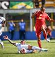 Jhon Jhon, jogador do Red Bull Bragantino.   Foto: Ari Ferreira/Red Bull Bragantino / Esporte News Mundo