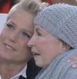 Xuxa e Alda Meneghel  Foto: Record TV / Contigo