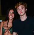 Duda Guerra mostrou fotos românticas com o namorado, Benício Huck.  Foto: BrazilNews / Purepeople