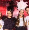 Fabio Almeida, Claudia Leitte, Ivete Sangalo e Márcio Pedreira  Foto: Reprodução | @instagram