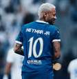 Neymar participou de somente sete jogos com a camisa do Al-Hilal  Foto: Divulgação/Facebook Al Hilal / Estadão