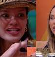Vitória Strada desabafou ao ouvir seu nome em conversa de Eva e Renata  Foto: Reprodução/Globo / Contigo