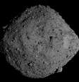 O asteroide Bennu é uma pilha de pedregulhos e rochas com cerca de 500 metros de largura  Foto: NASA/Goddard/University of Arizona / BBC News Brasil