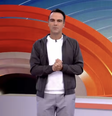 Tadeu Schmidt  Foto: Reprodução/Globo