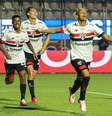Ryan Francisco garante vitória para o São Paulo  Foto: Estadão Conteúdo/LUCAS CORREA