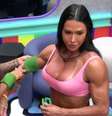 Giovanna e Gracyanne Barbosa no 'BBB 25'  Foto: Reprodução/ Globo / Mais Novela