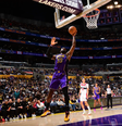 Lebron James em jogo do Lakers  Foto: Esporte News Mundo