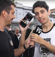 Santista pede ajuda de transmissão para salvar relacionamento  Foto: Reprodução/YouTube/CazéTV