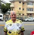Alemão é conhecido pela tatuagem do escudo no Santos na testa  Foto: Terra