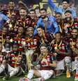 Flamengo conquistou a Supercopa  Foto: Adriano Machado / Reuters