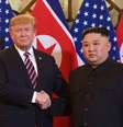 Trump disse que vai 'entrar em contato' novamente com Kim Jong Un — mas a situação do líder norte-coreano mudou  Foto: Getty Images / BBC News Brasil